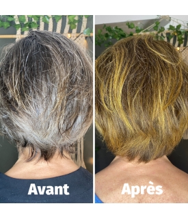 Le Blond nuancé de Brigitte - résultat