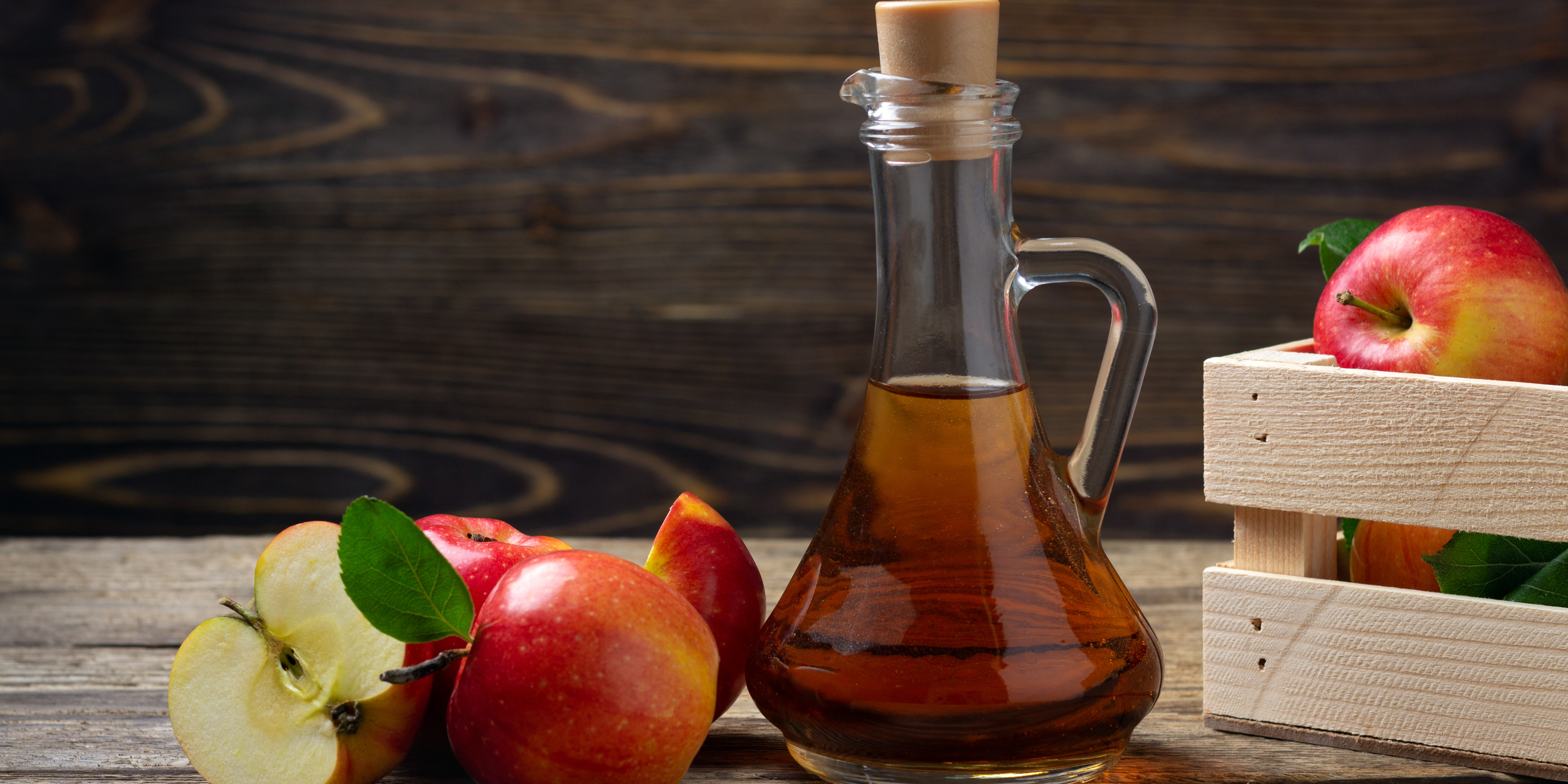 rinçage au vinaigre de cidre